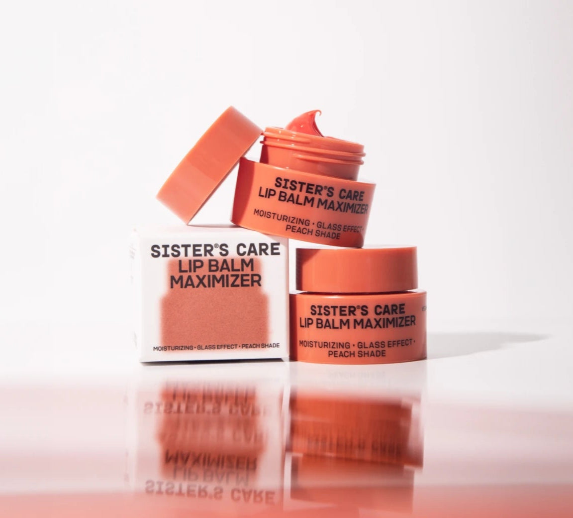 SISTER'S AROMA Lip Balm Maximizer Персиковий колір