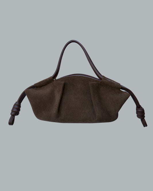 TAUPE SUEDE BAG