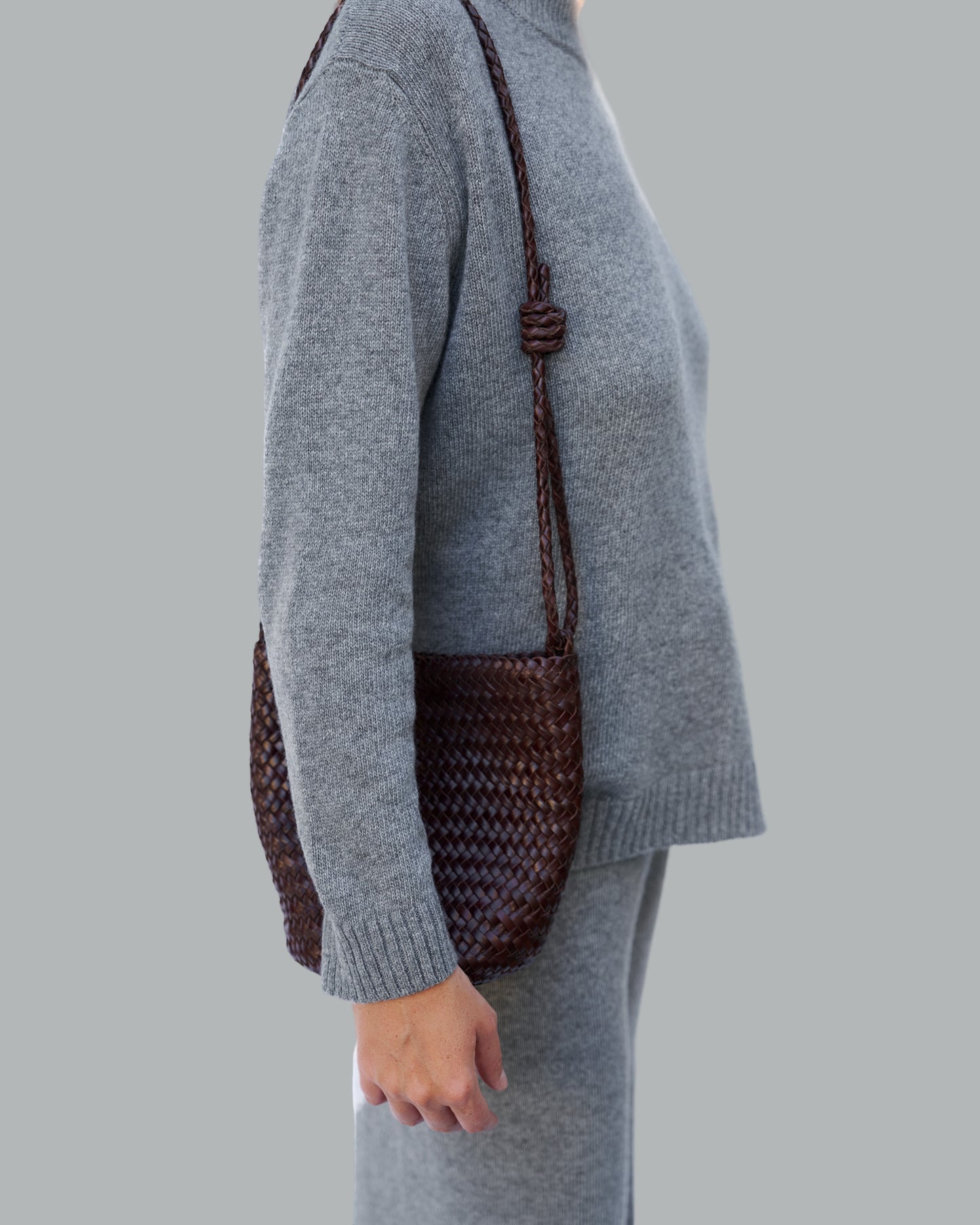 HANDMADE LEATHER BAG BROWN