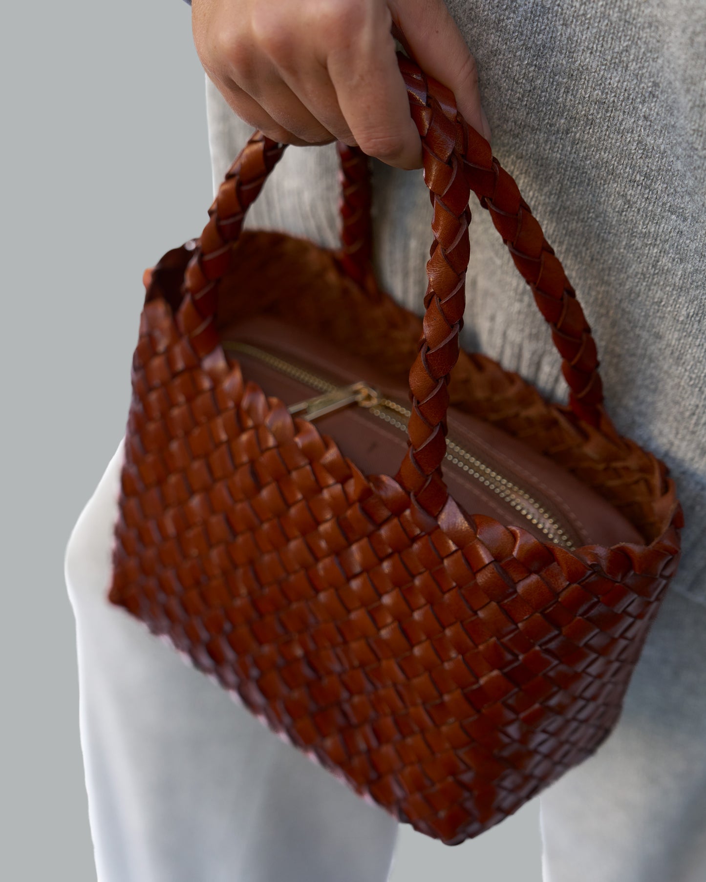 LEATHER CARAMEL HANDMADE BAG
