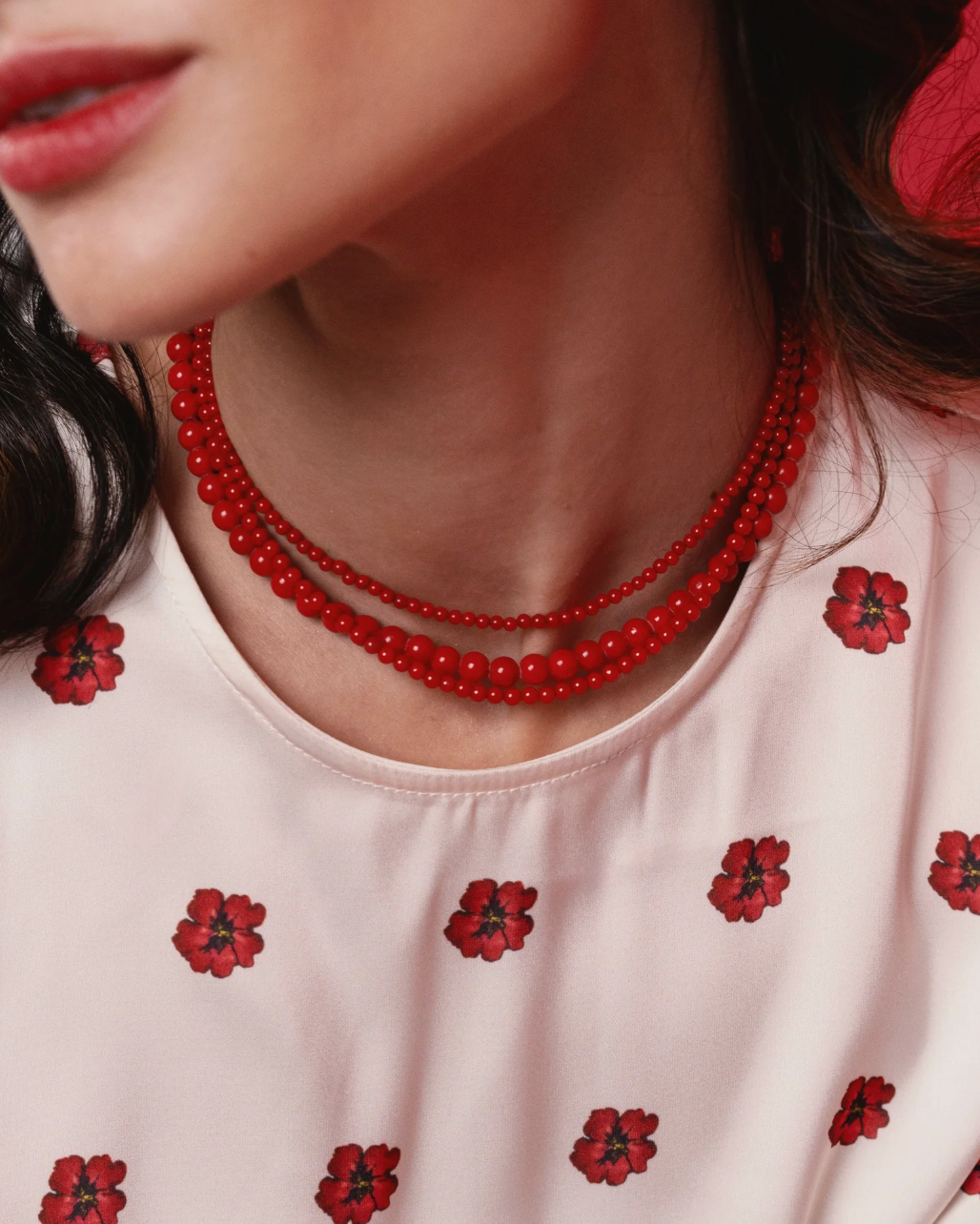 CORAL CHOKER