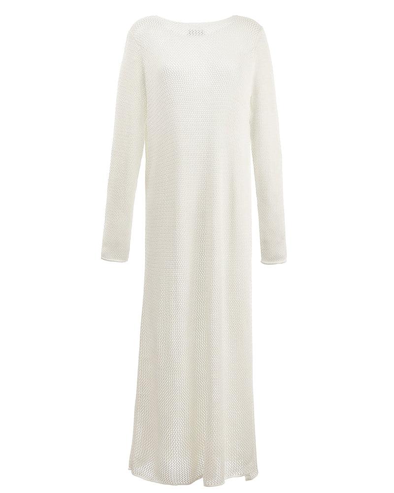 ANGE MAXI IVORY DRESS
