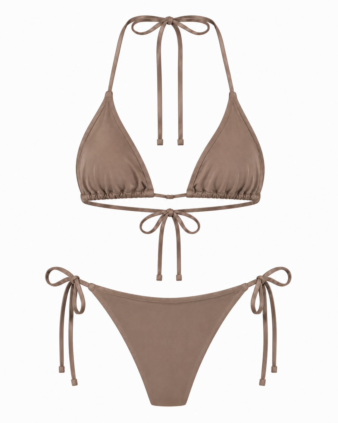 RIVA Mocha Bikini Set – Classic Bottom