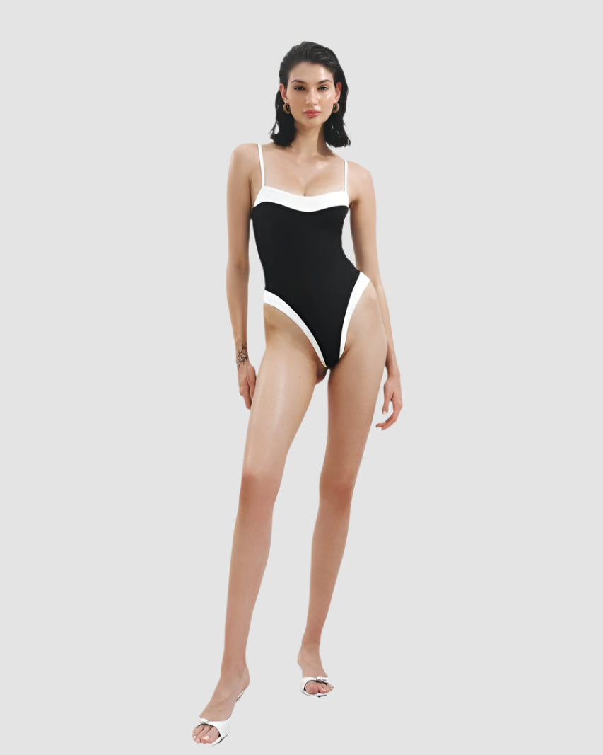 LATE CHECKOUT SWIMSUIT BLACK