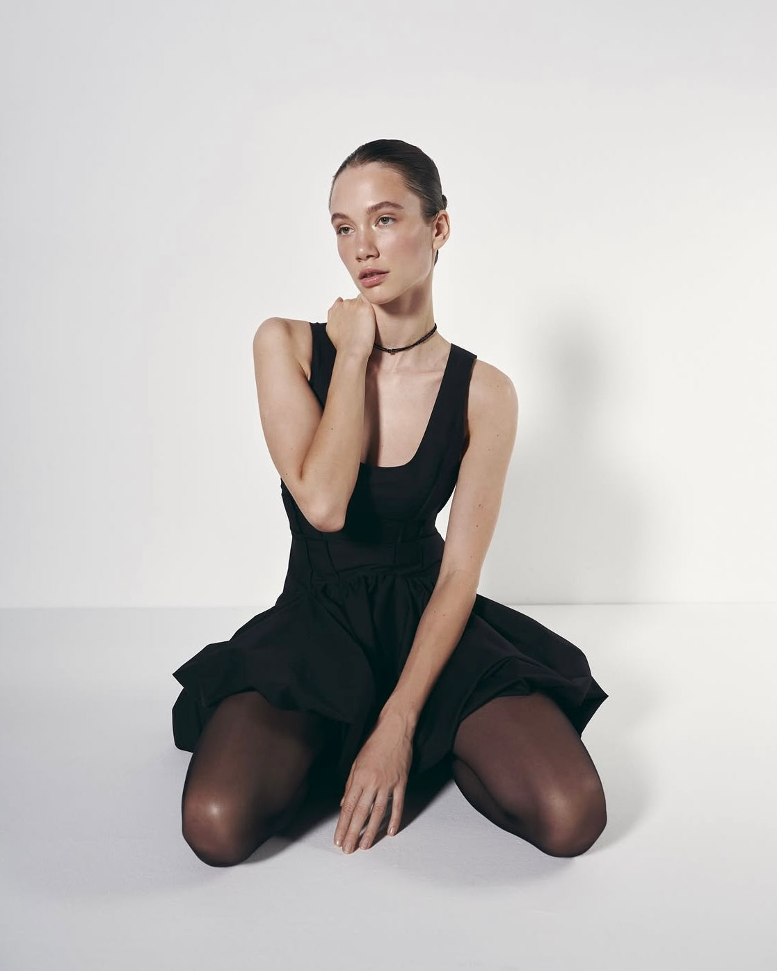 BALLOONE DRESS BLACK