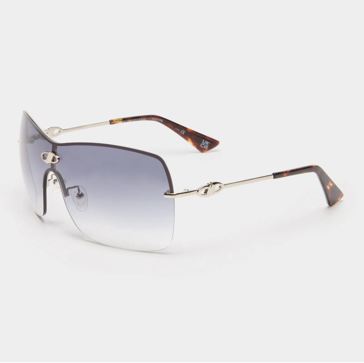 Parallel universe silver sunglasses