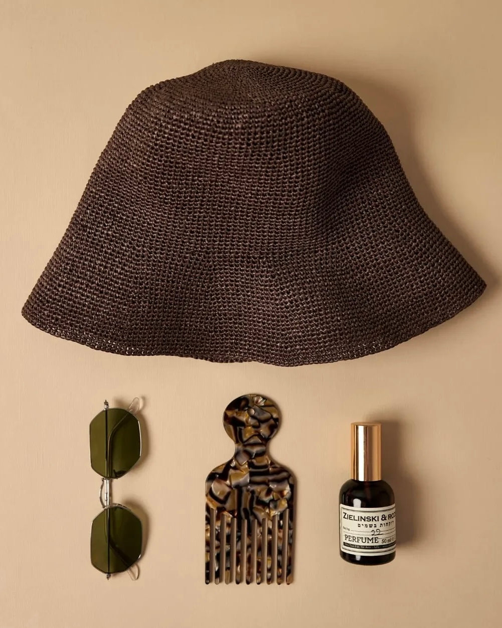 PANAMA RAFFIA BROWN