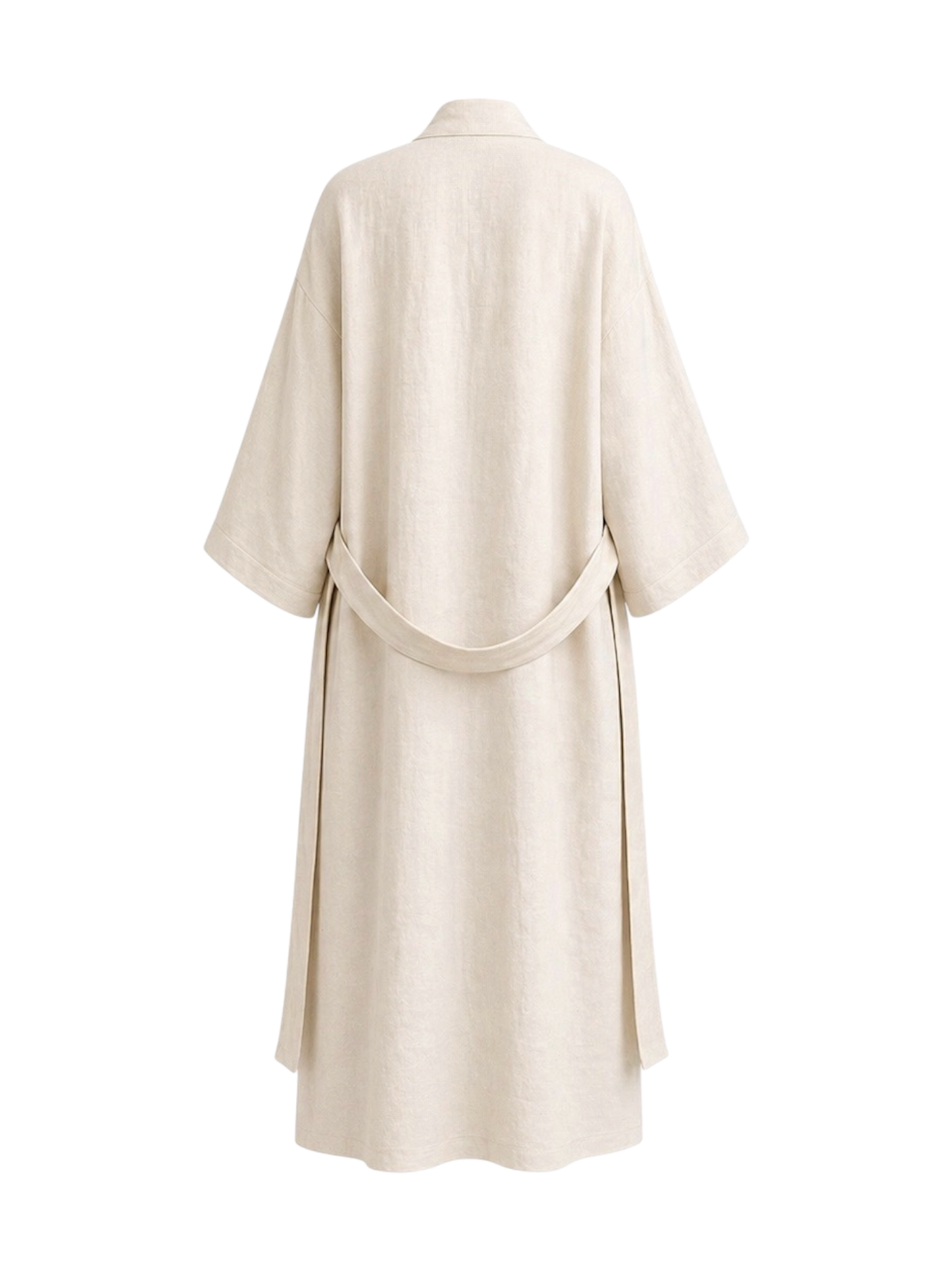 Milk Kimono for Women Relaxed Fit – Lightweight Linen Summer Cover-Up