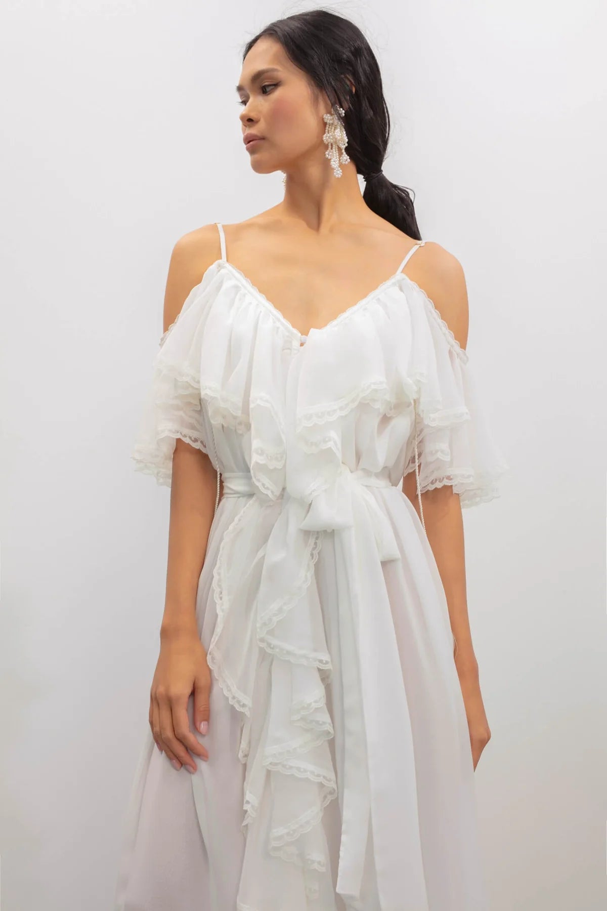 SAN FRANCISCO MAXI WHITE DRESS