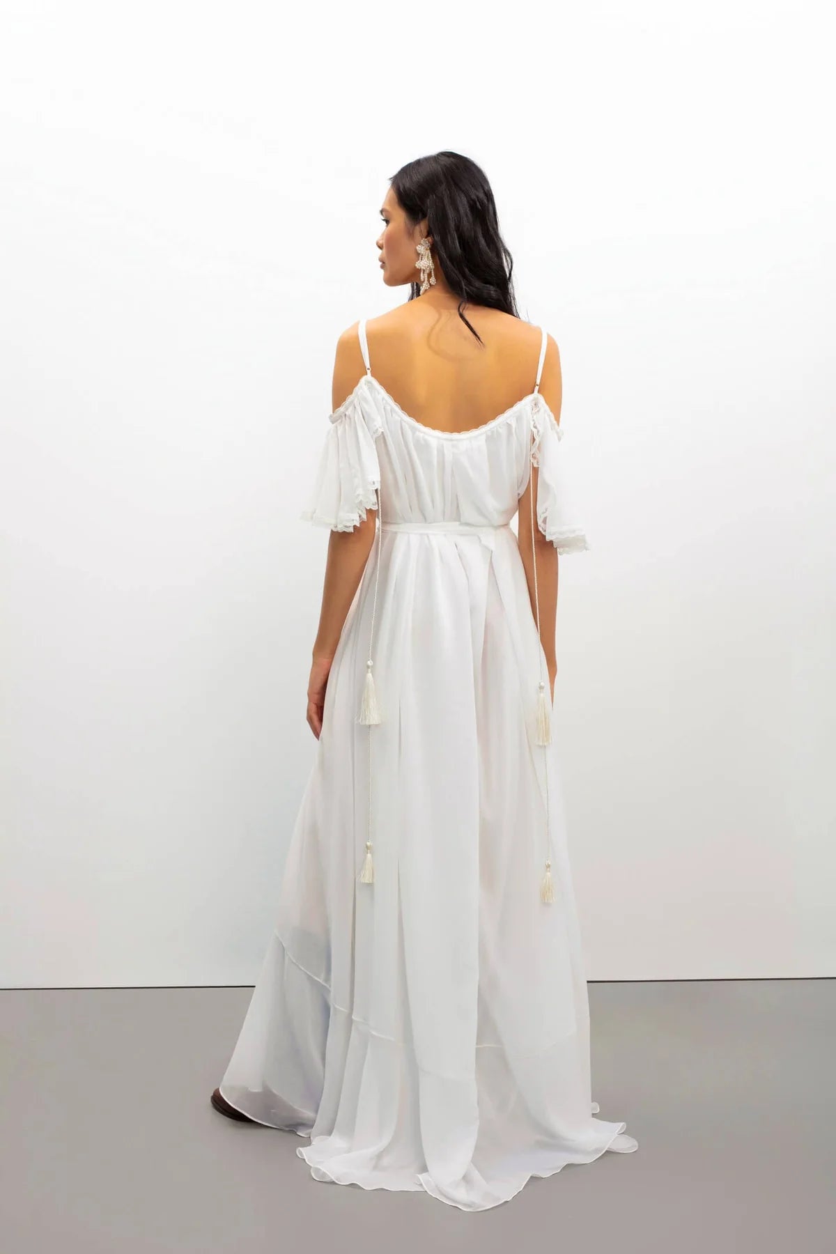 SAN FRANCISCO MAXI WHITE DRESS