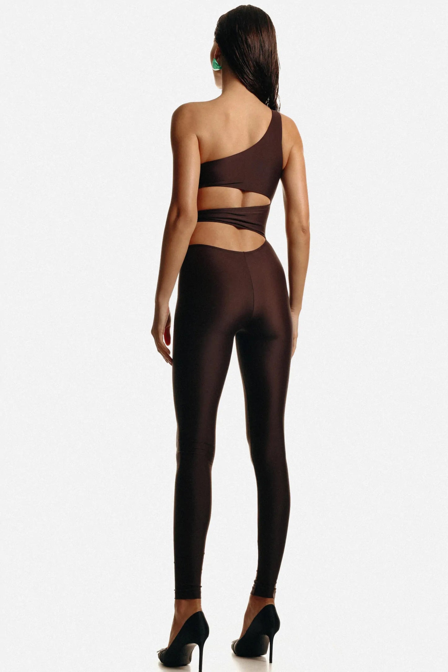 COSMOPOLITAN JUMPSUIT CHOCOLATE