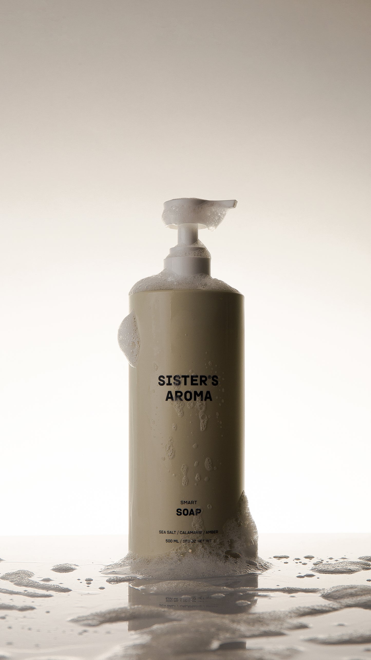 SISTER'S AROMA Розумне мило для рук сіль/каламансі/амбра 500 мл