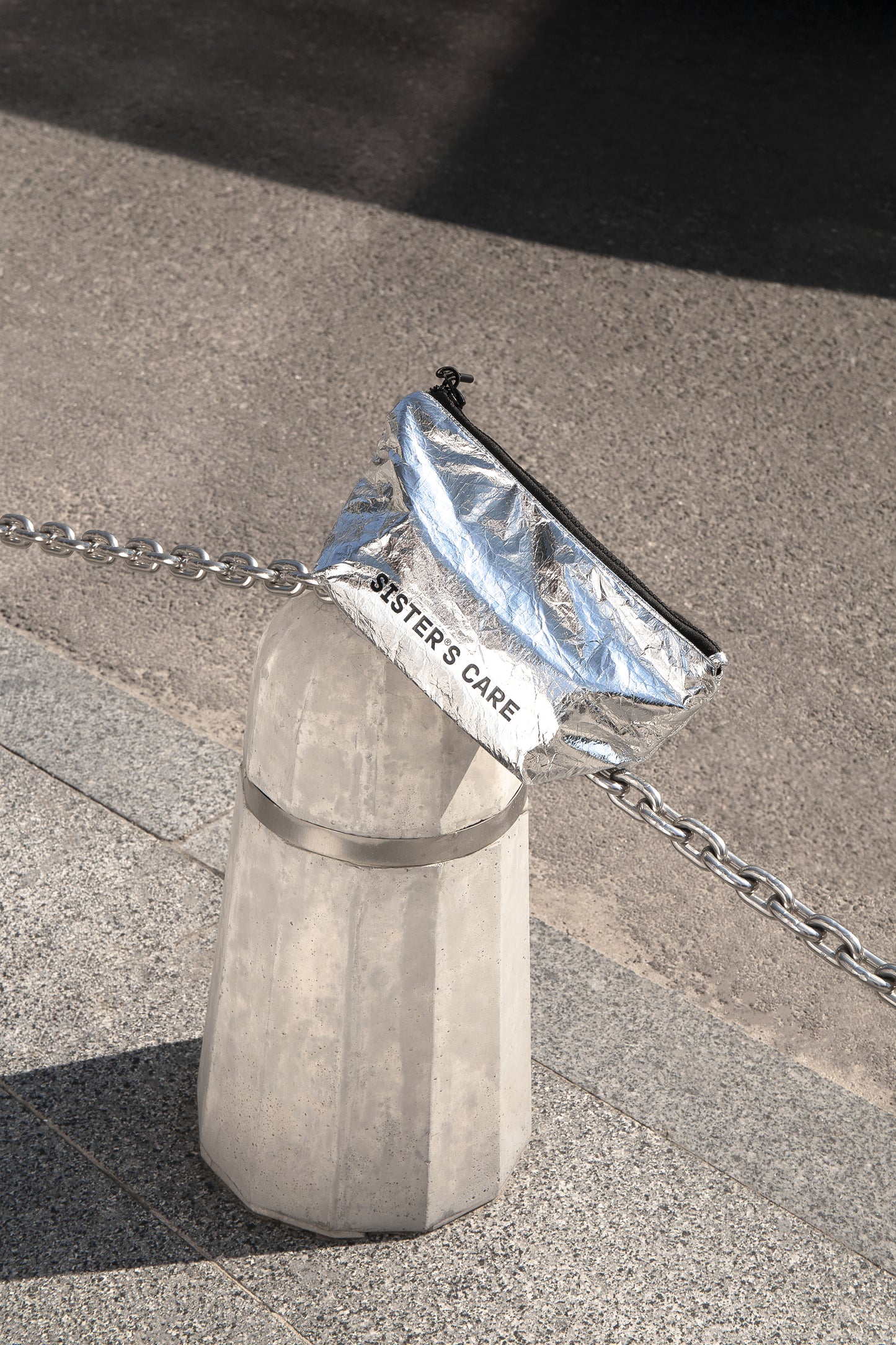 Косметичка SISTER'S AROMA сріблясто-чорна