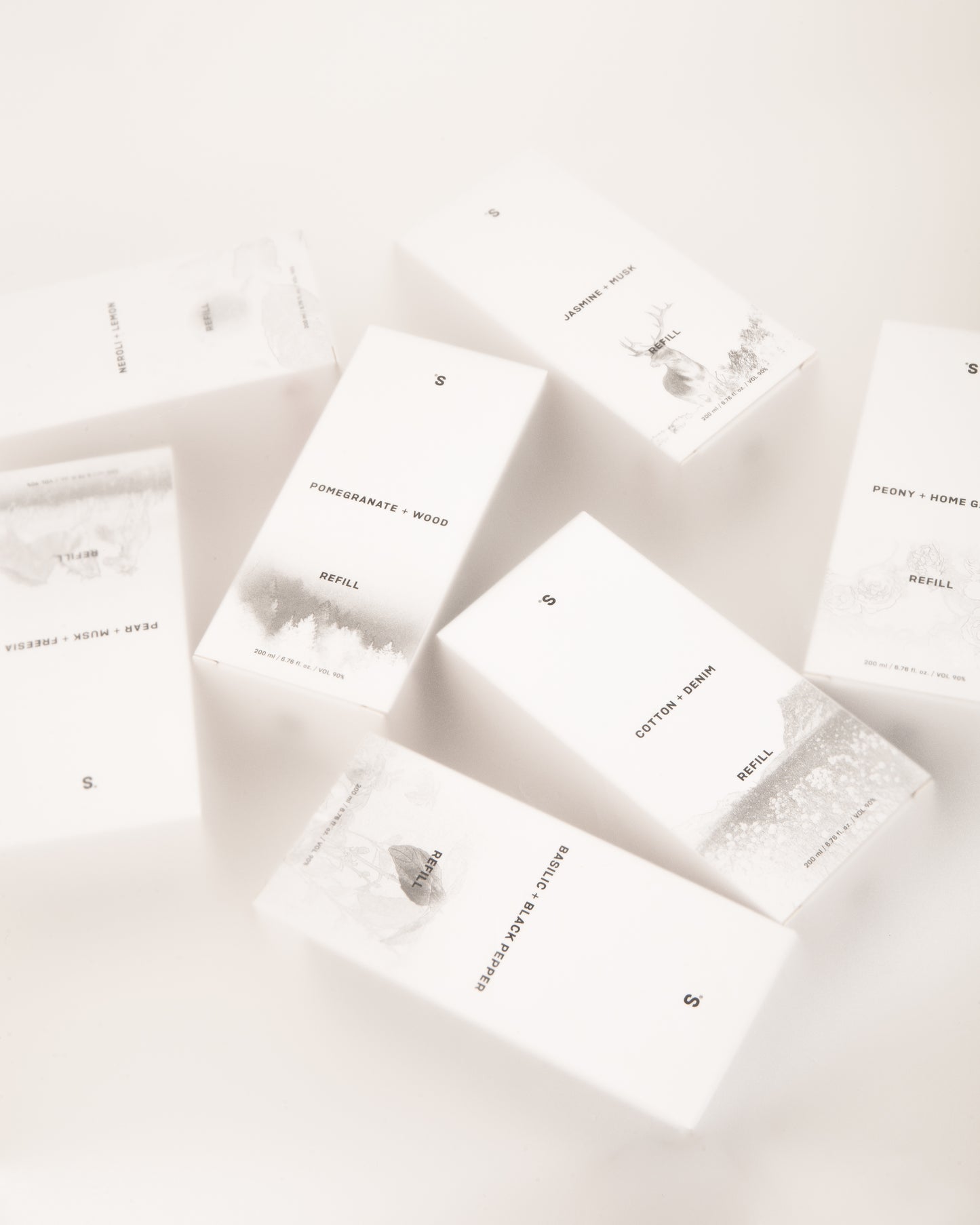 SISTER'S AROMA Refill for home fragrance | COTTON + MILK