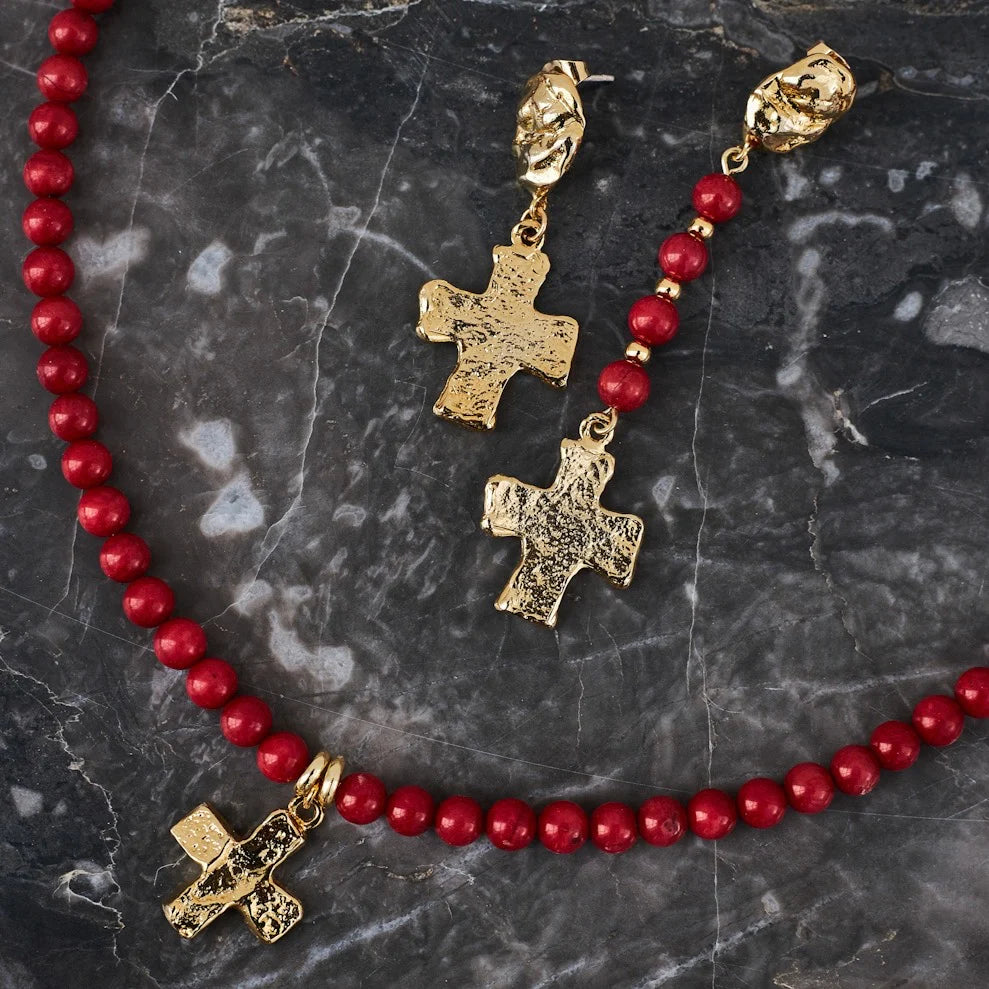 Necklace Kalyna gold