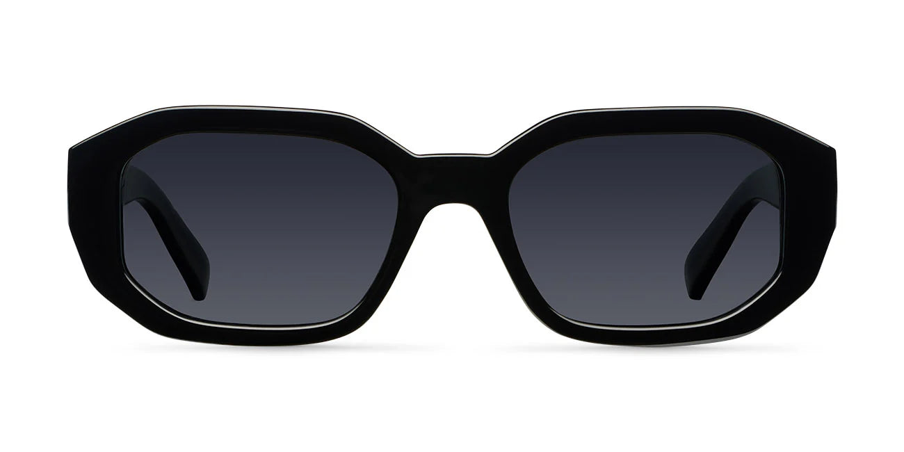 Kessia all black sunglasses