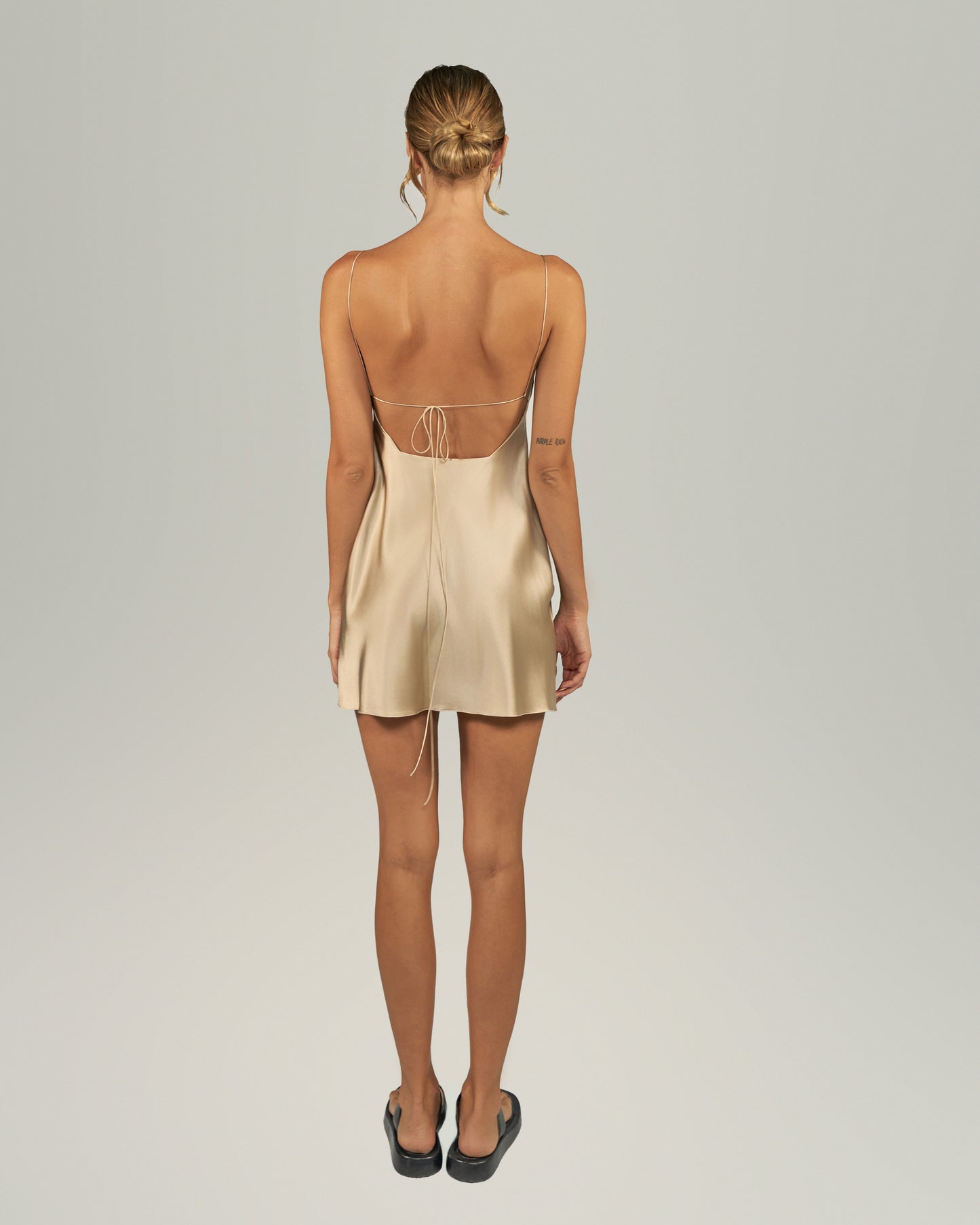 NAOMI MINI DRESS (NUDE 3)