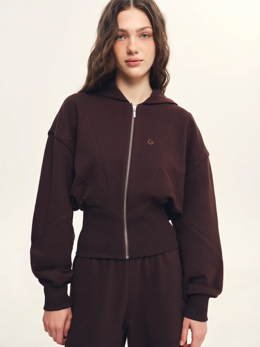 Chocolate Corset Tracksuit