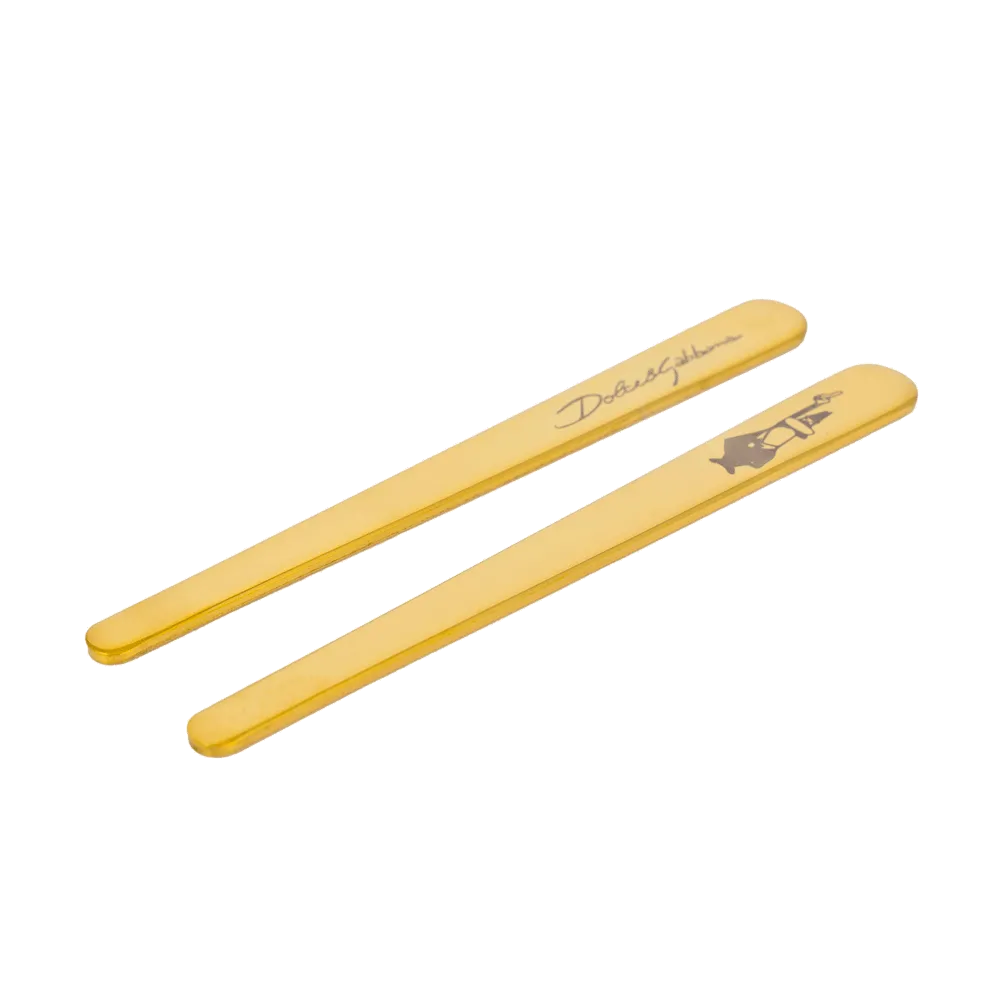 BOX MOKA SMALL + 2 PORCELAIN CUPS & 2 GOLDEN STIRRERS BIALETTI DOLCE&GABBANA