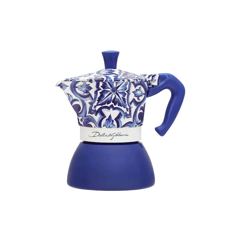 Moka Induction Bialetti Dolce&Gabbana Mediterranean Blue