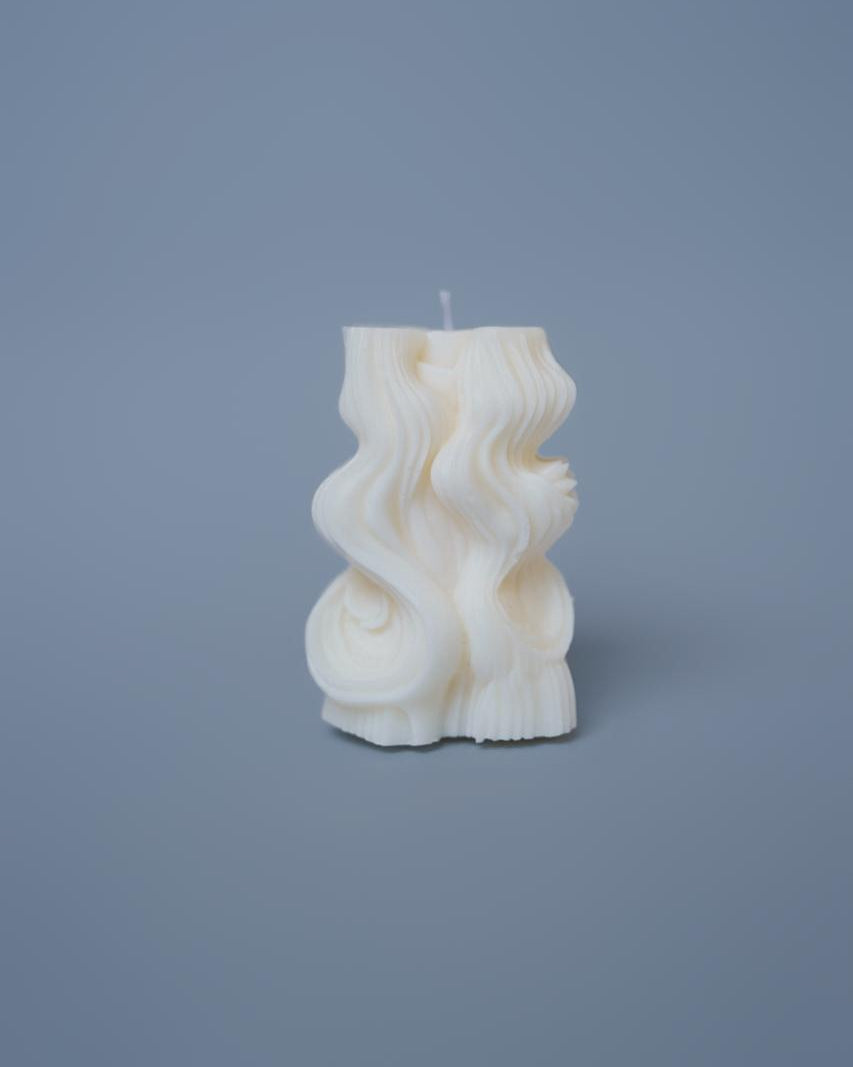 MILK Handmade Soy Wax Shaped Candle – Natural Luxury Home & Holiday Gift