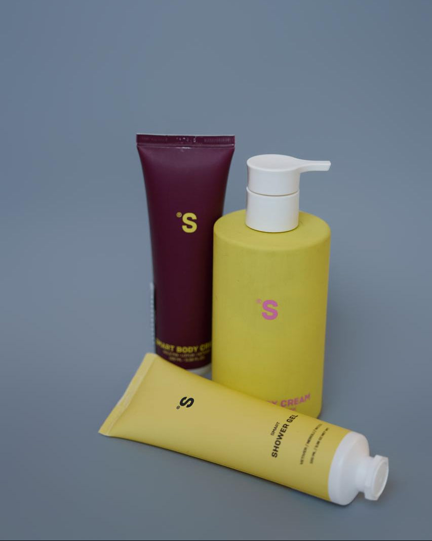 GIFT SET of Shower Gel 100ml &n Body Cream 100ml & Body Cream 250ml