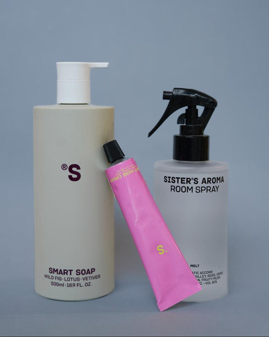 GIFT SET of Hand Soap 500ml, Room Spray 295ml & Hand Cream 30ml