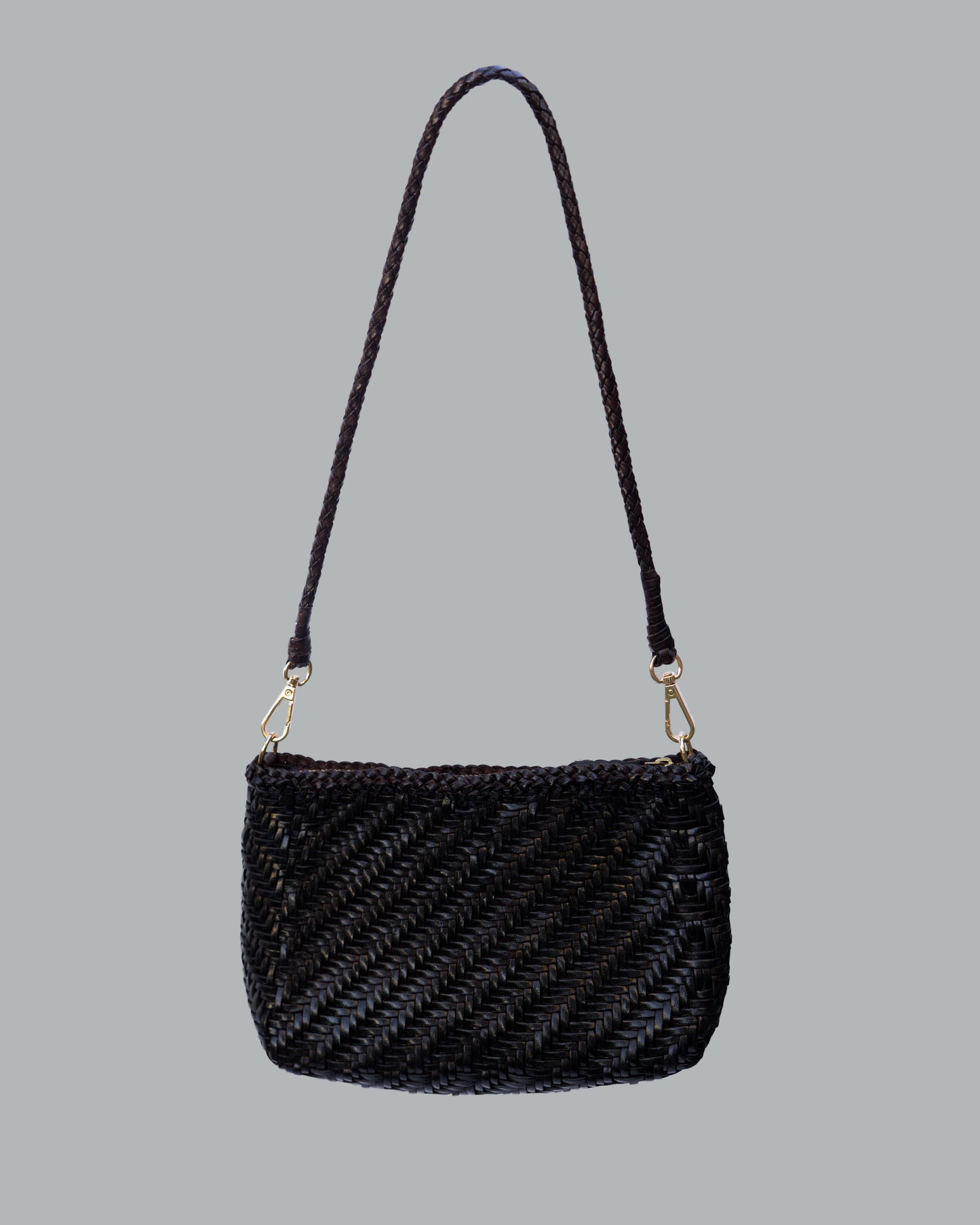 HANDMADE LEATHER BAG BLACK