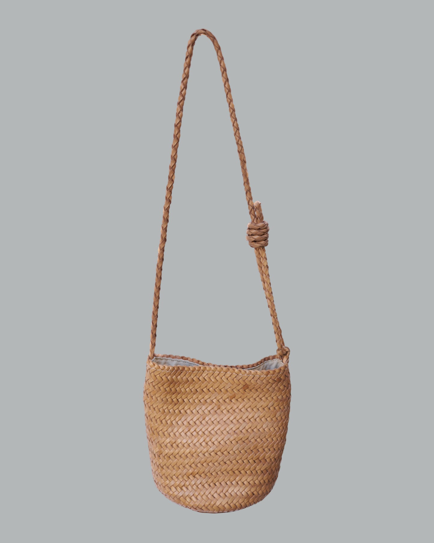HANDMADE LEATHER BAG BEIGE