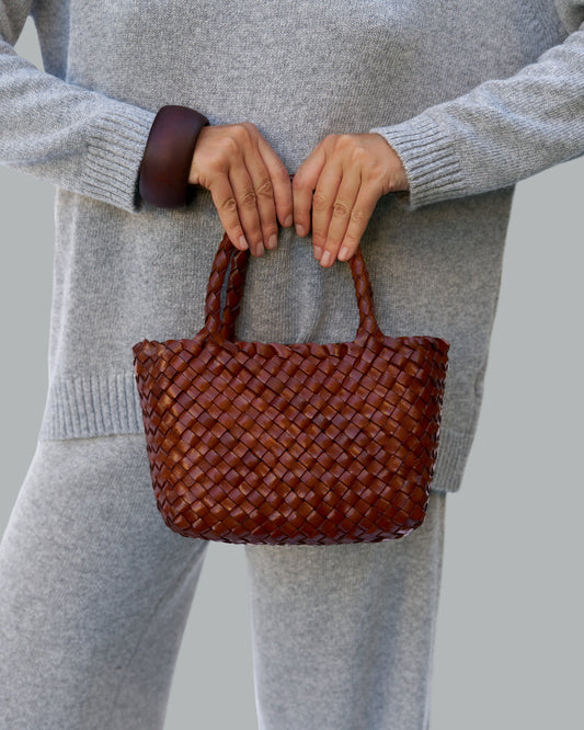 LEATHER CARAMEL HANDMADE BAG
