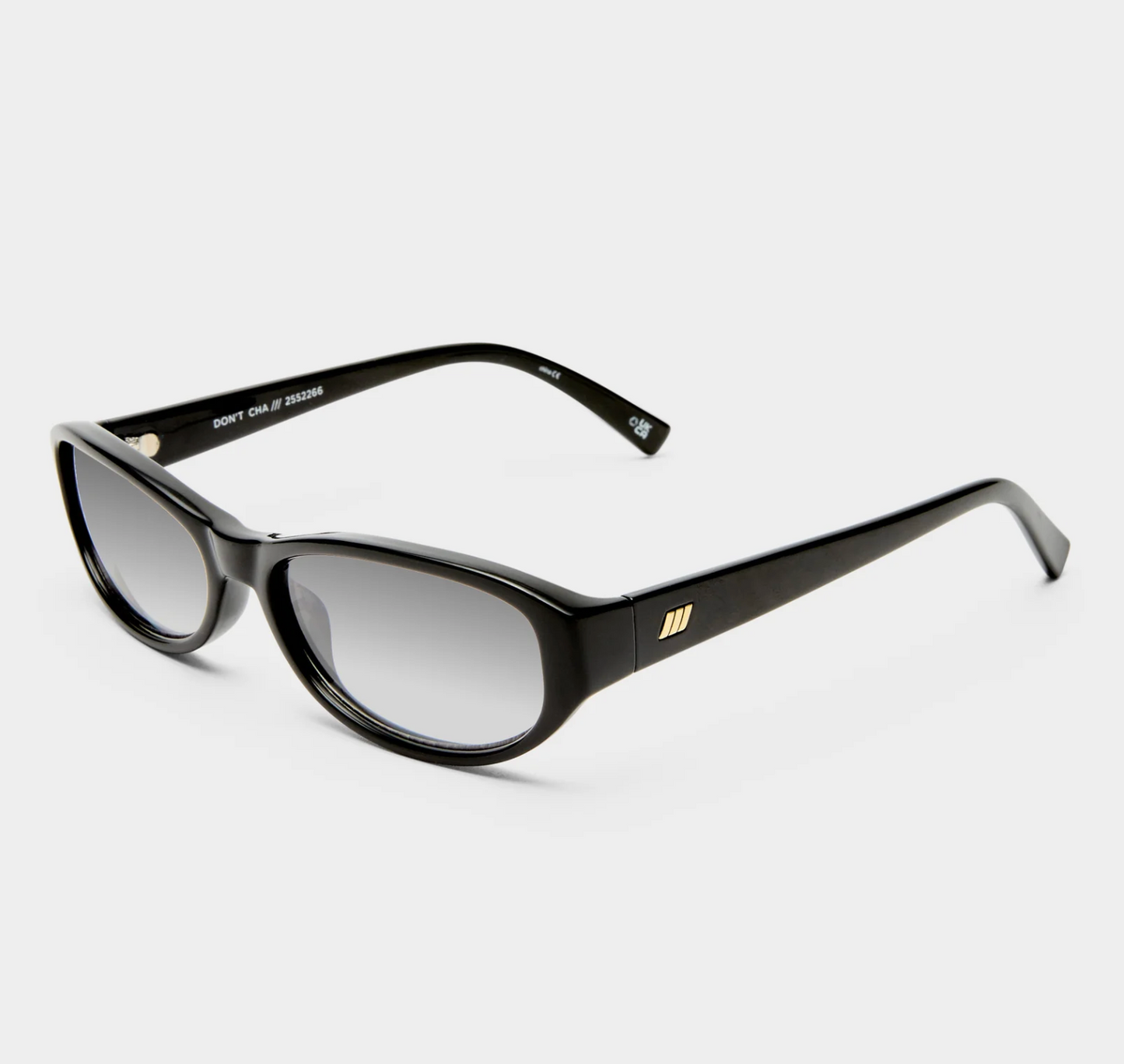 Don’t cha black smoke grad sunglasses