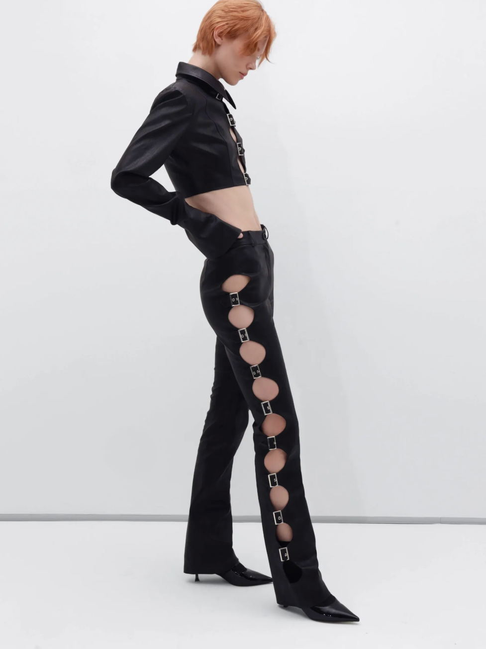 Leather pants