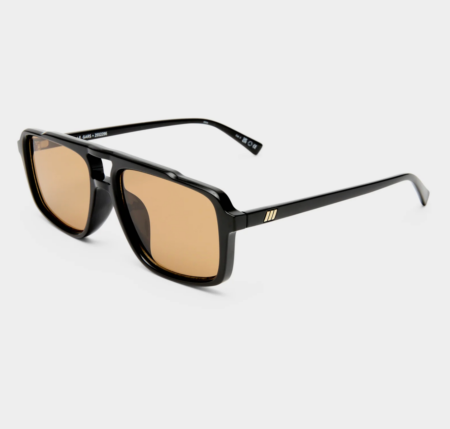 Le Gars + light brown mono sunglasses