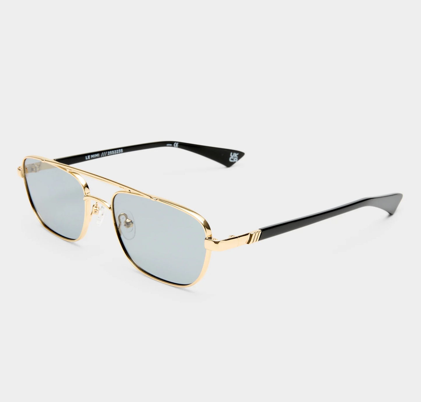 Le mimi gold smoke tint sunglasses