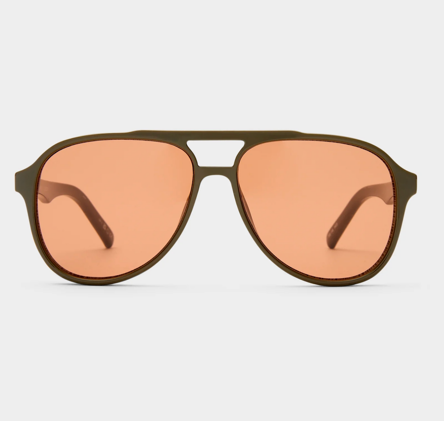Tragic magic dark olive sunglasses