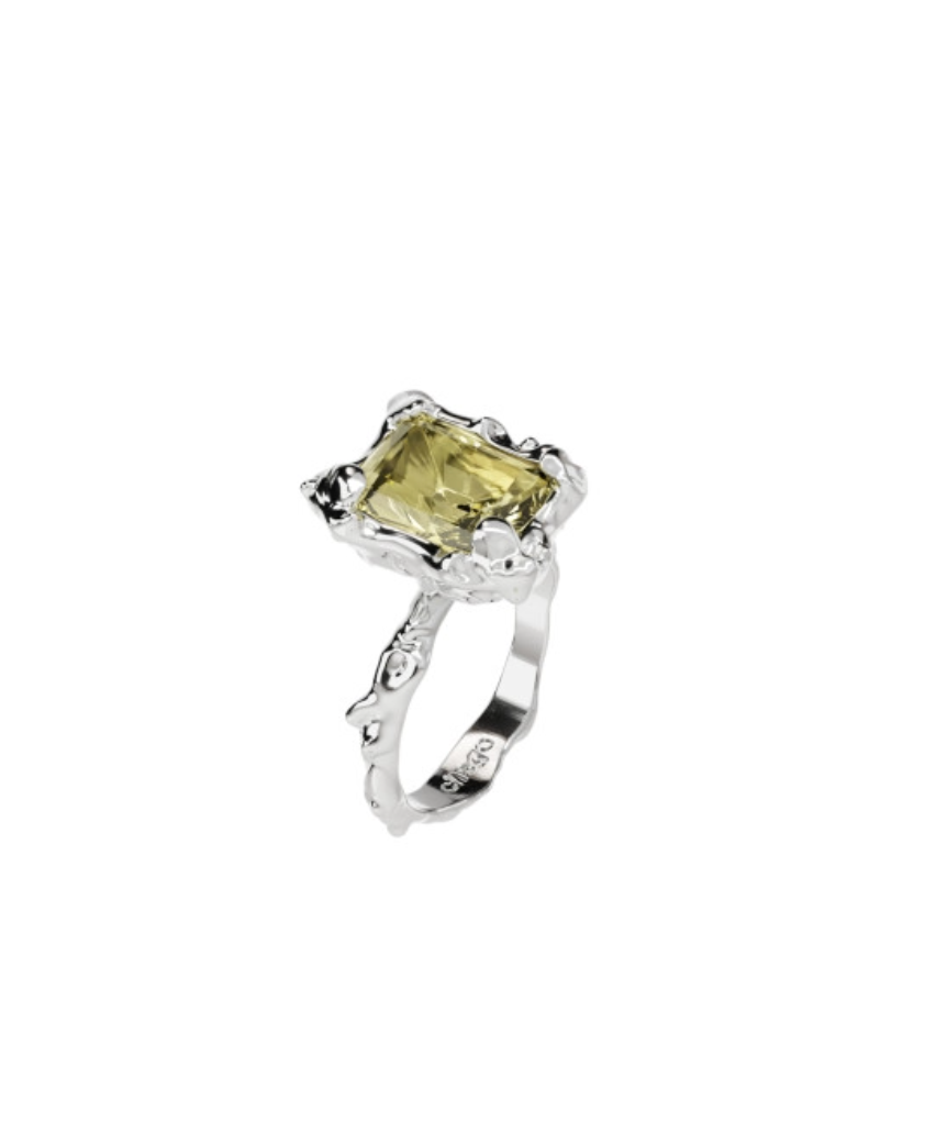 Ring New Classic Lemon quartz silver
