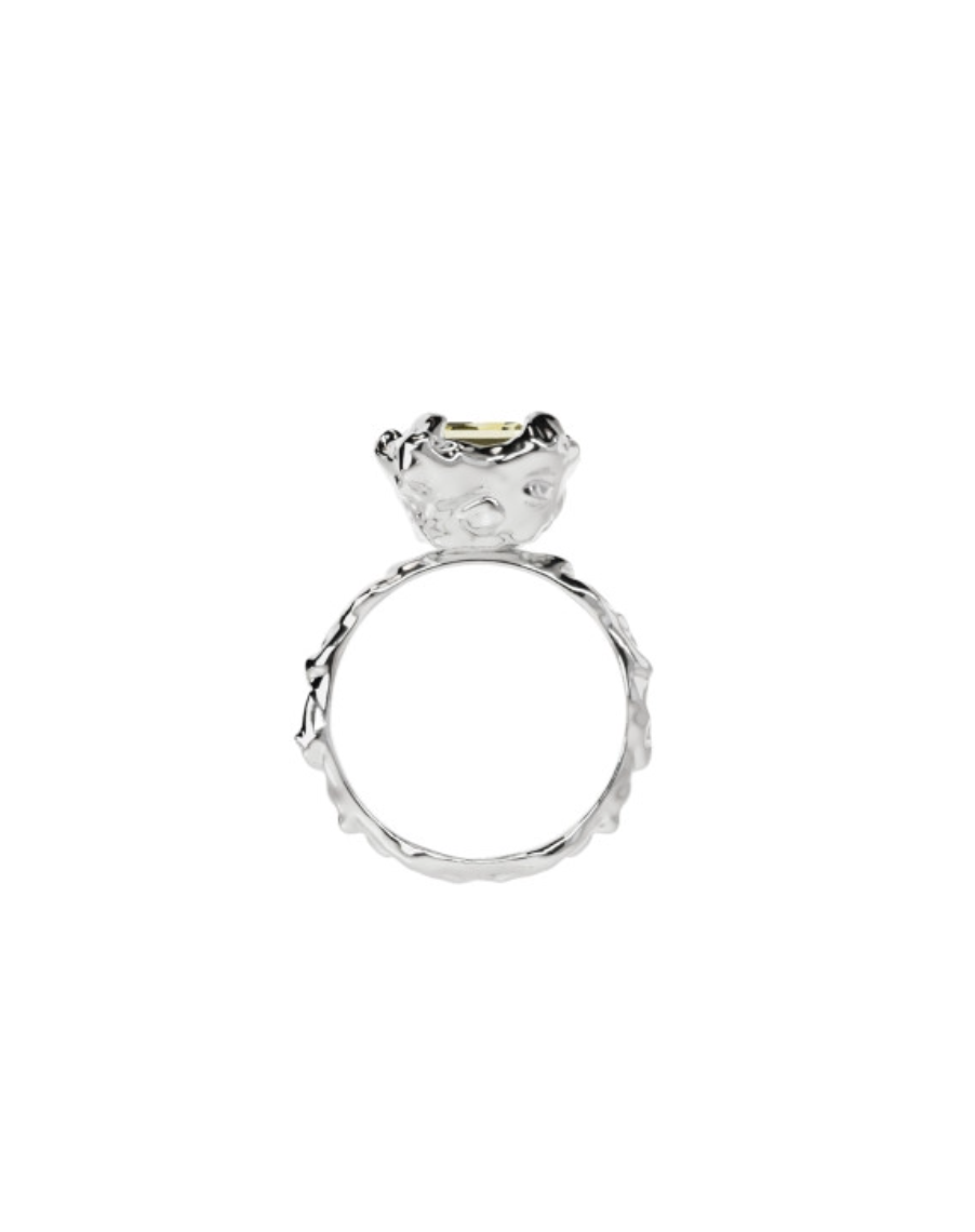 Ring New Classic Lemon quartz silver
