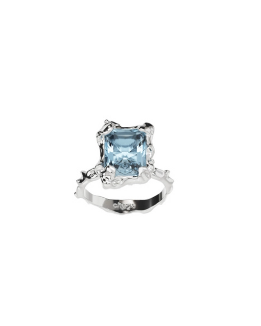 Ring New Classic Sky Topaz silver