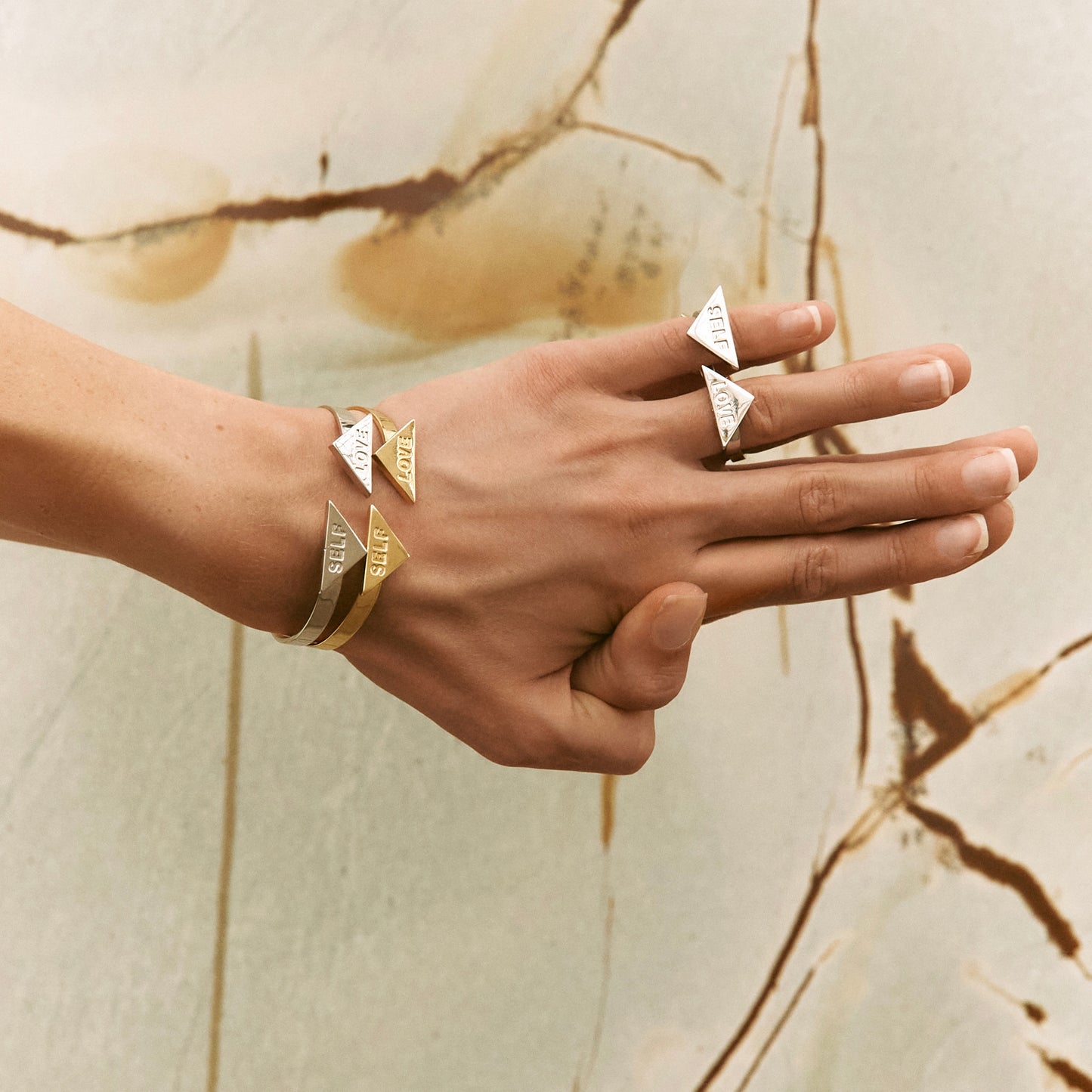 Bracelet SELF-LOVE silver