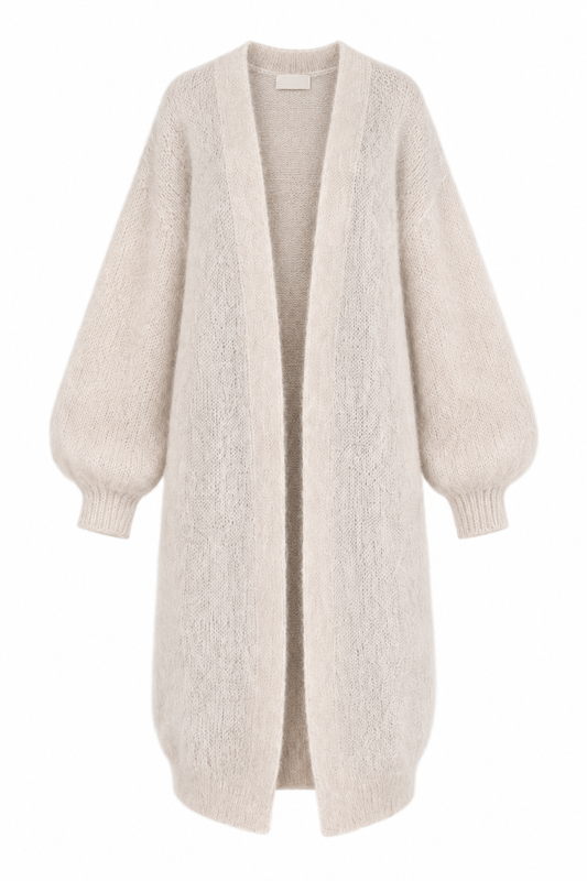 MOHAIR WOOL CARDIGAN