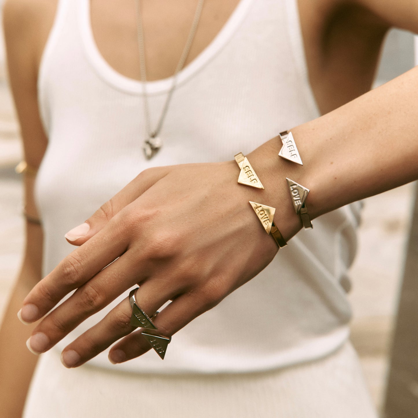 Bracelet SELF-LOVE silver