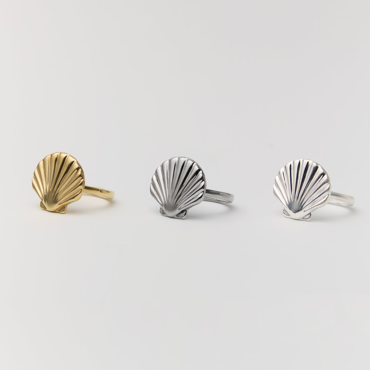 Ring Shell silver