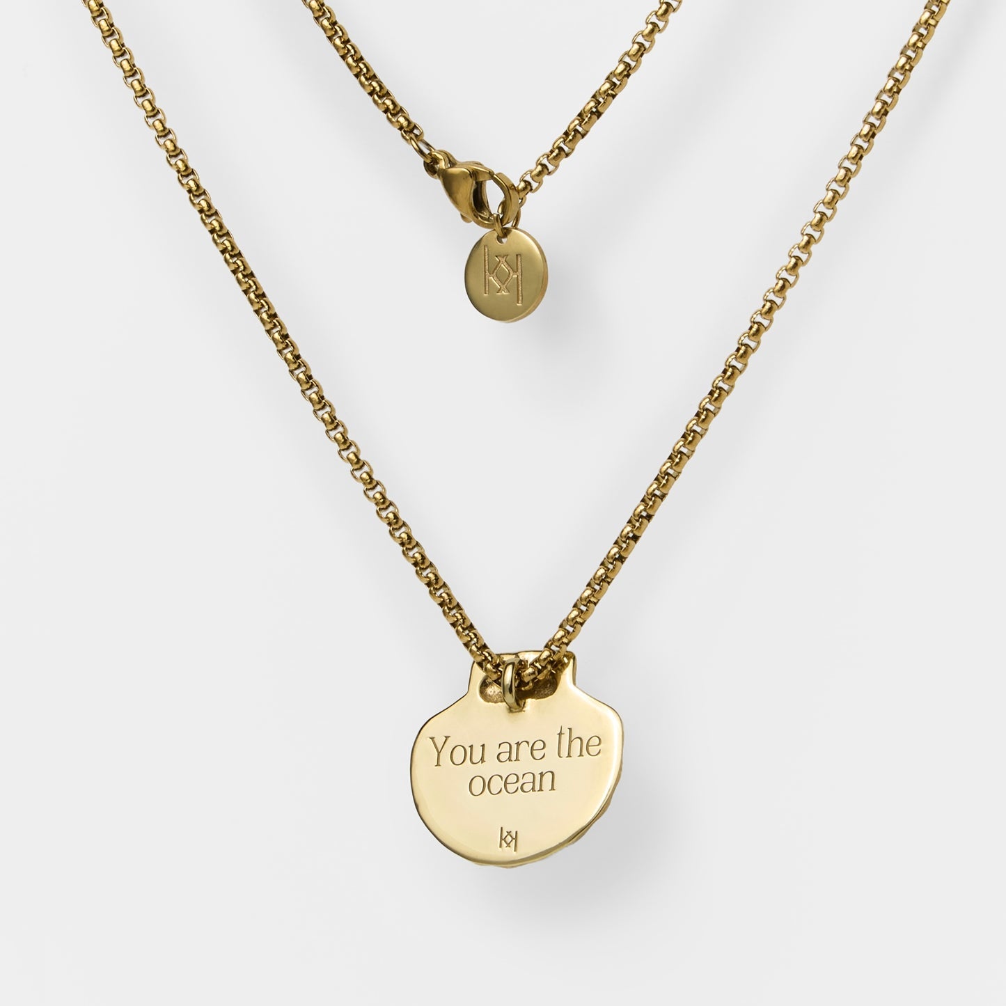 Long Chain Shell gold