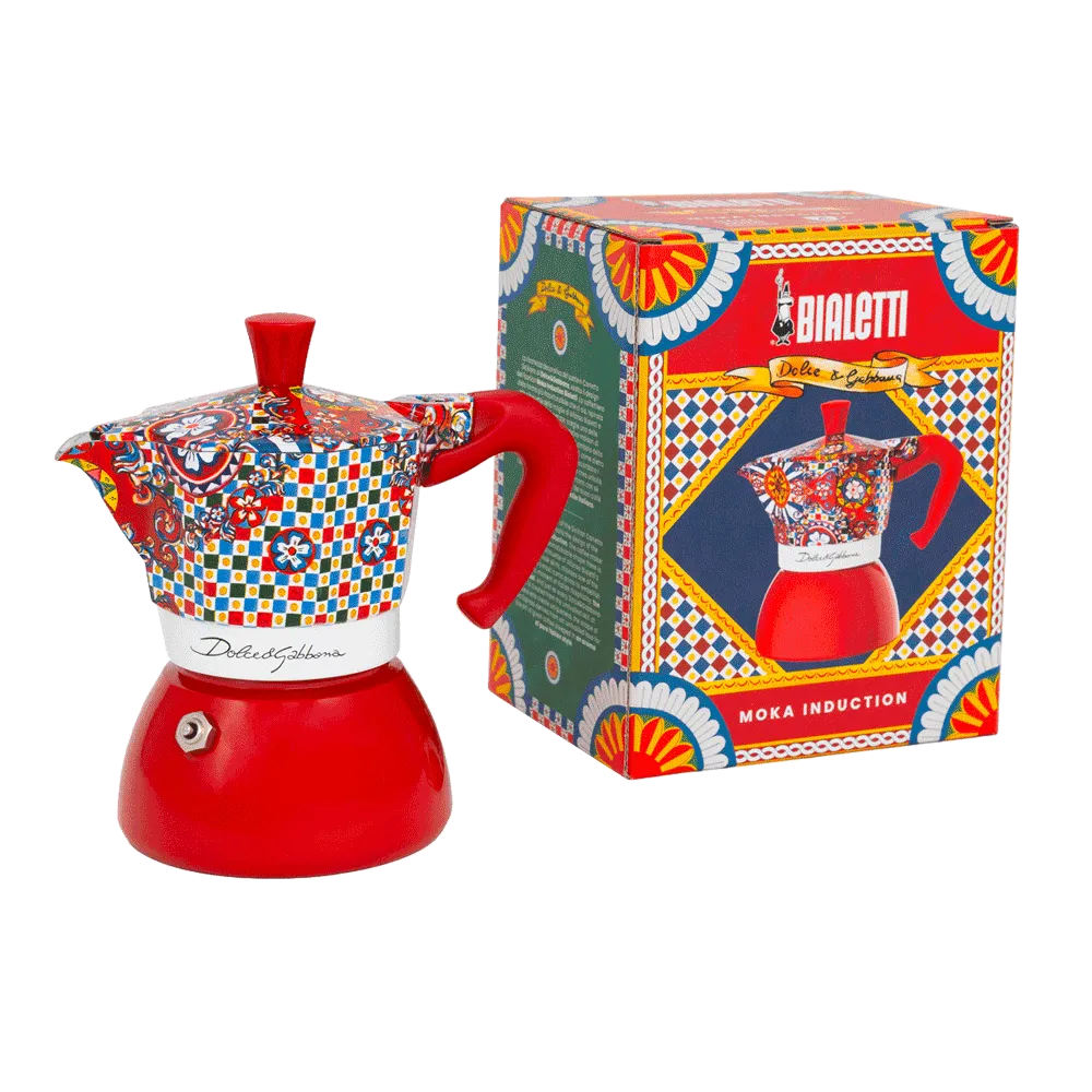 Moka Induction Bialetti Dolce&Gabbana Sicilian Cart