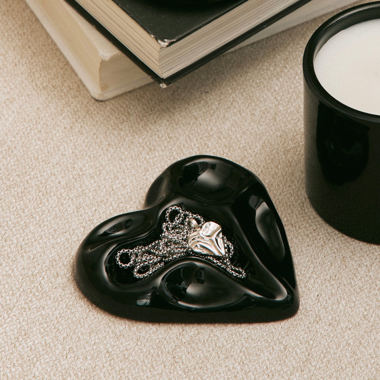 HOLDER FOR JEWELLERY BLACK