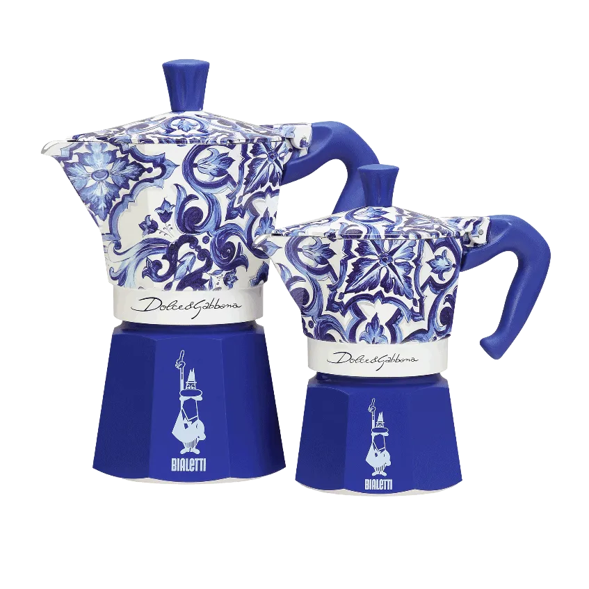 Moka Express Bialetti Dolce&Gabbana Mediterrean Blue BIG