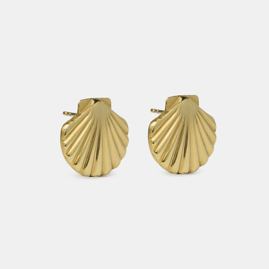 Earrings Shell gold