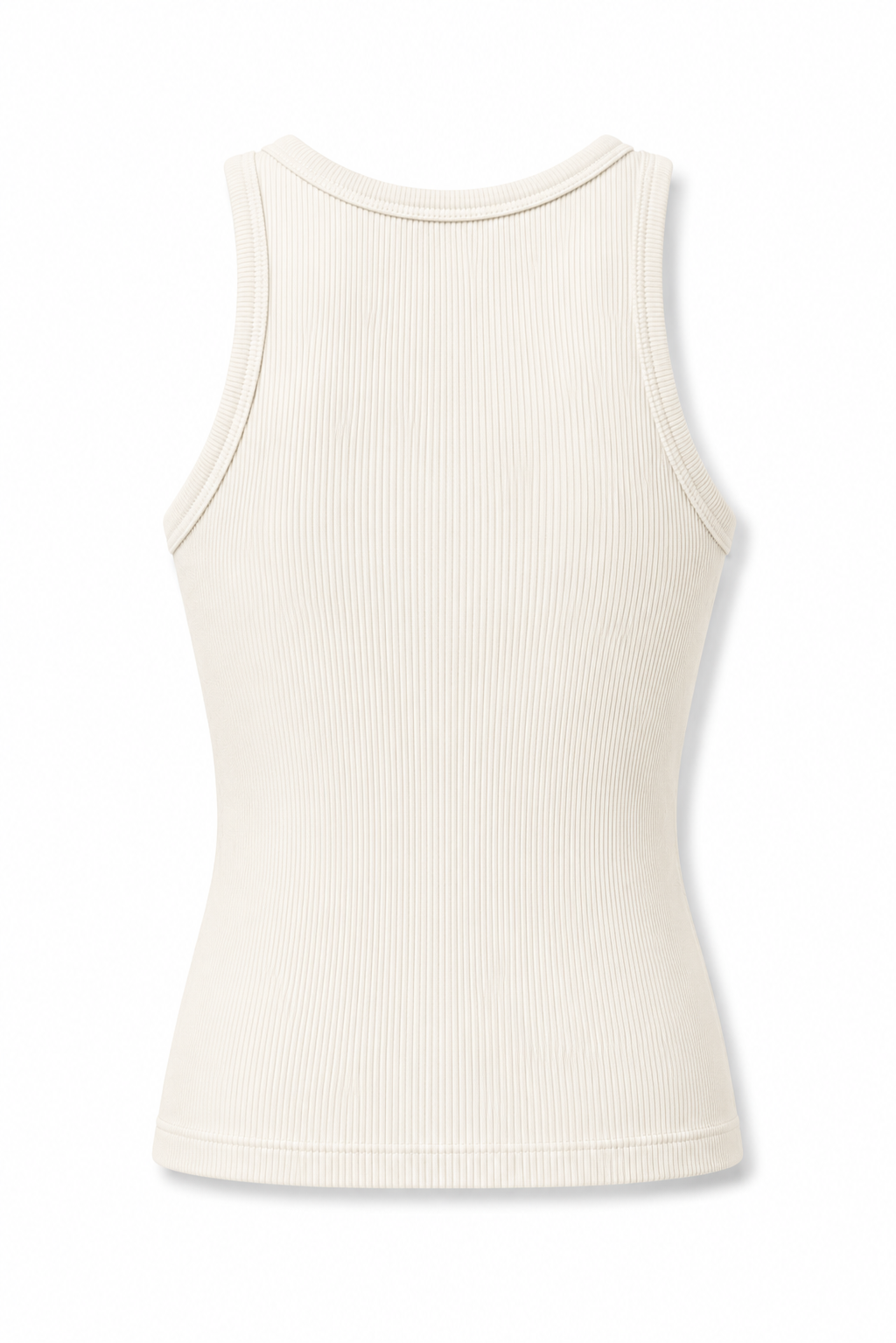 IVORY TANK TOP LOGO BOTANIQUE