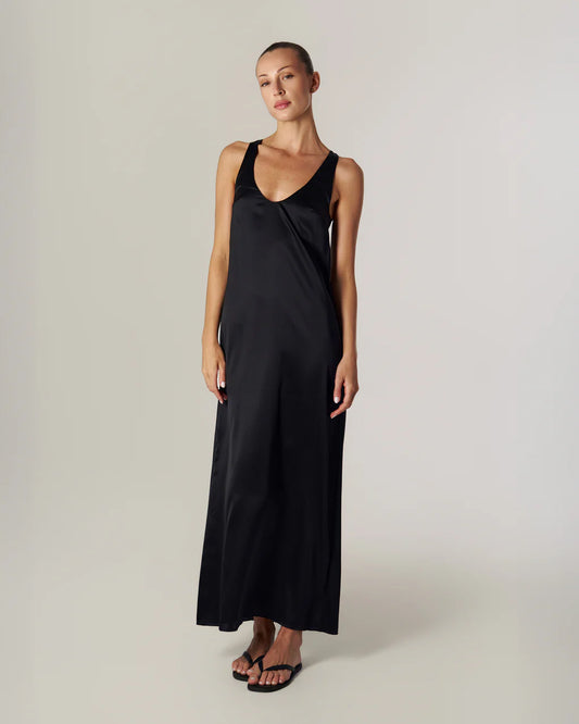 Eos maxi dress black