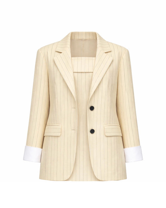 TAILORED DRESS & BLAZER SET